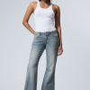 New Weekday Nova Low Slim Bootcut Jeans