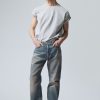 Online Weekday Space Relaxed Straight Jeans