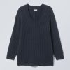 Hot Weekday Eden Oversized Wool Blend Sweater