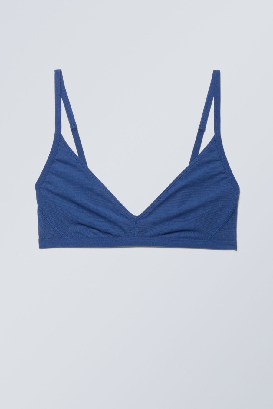 Best Weekday Dylan Mesh V-Neck Bra