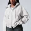 Wholesale Weekday Essence Boxy Zip Hoodie