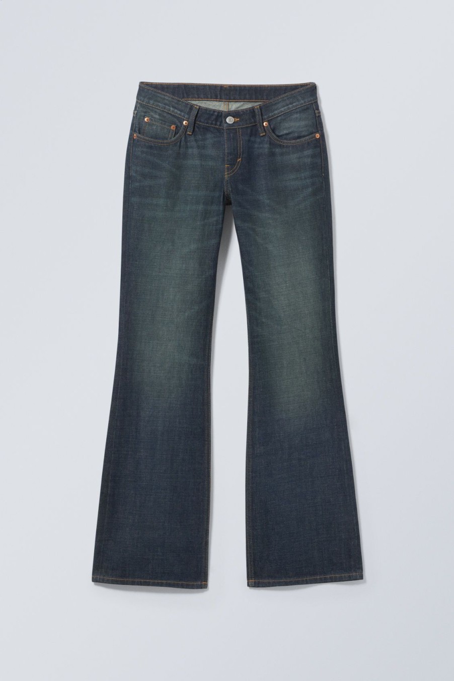 Hot Weekday Nova Low Slim Bootcut Jeans