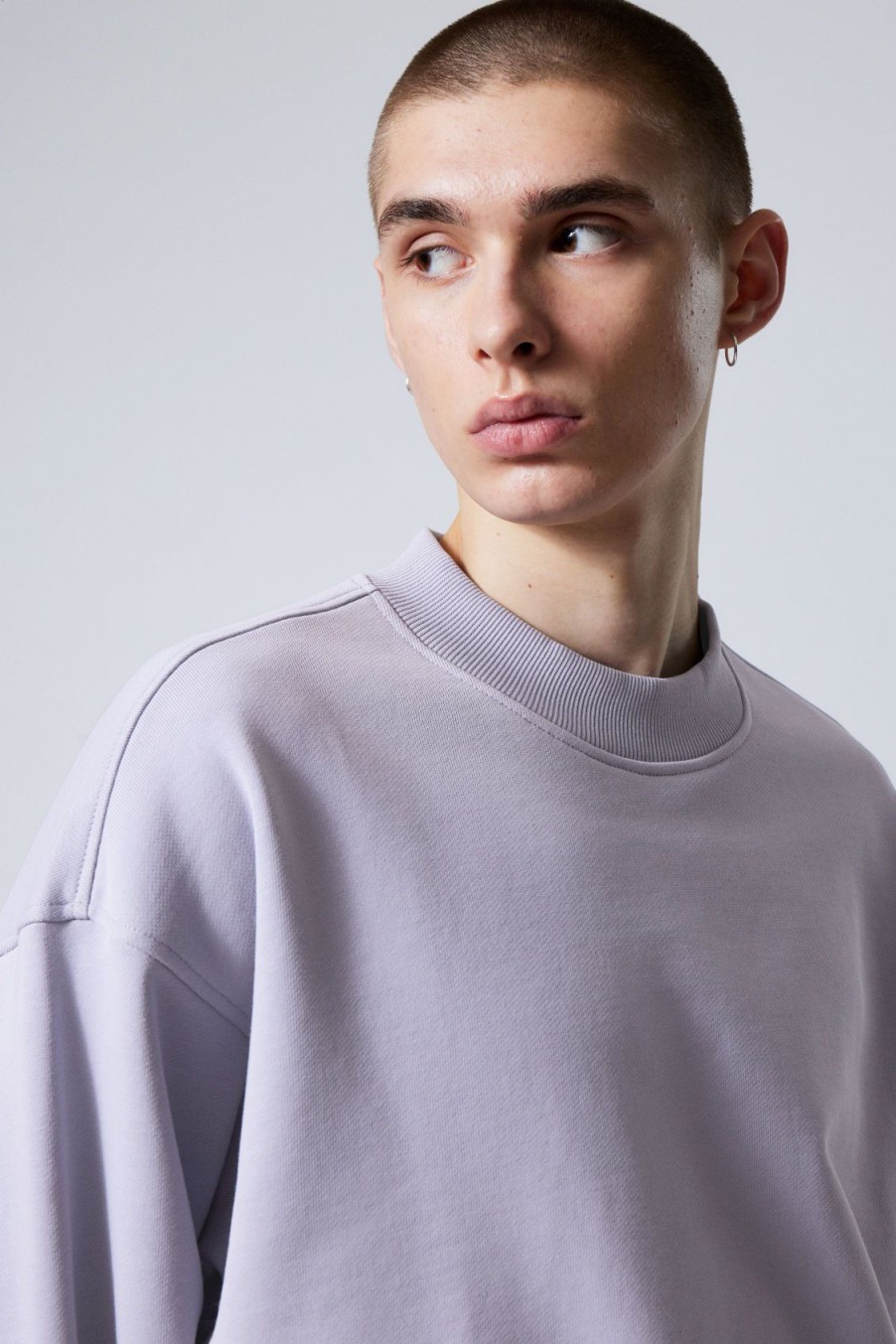 Best Weekday Boxy Heavyweight Terry Sweatshirt