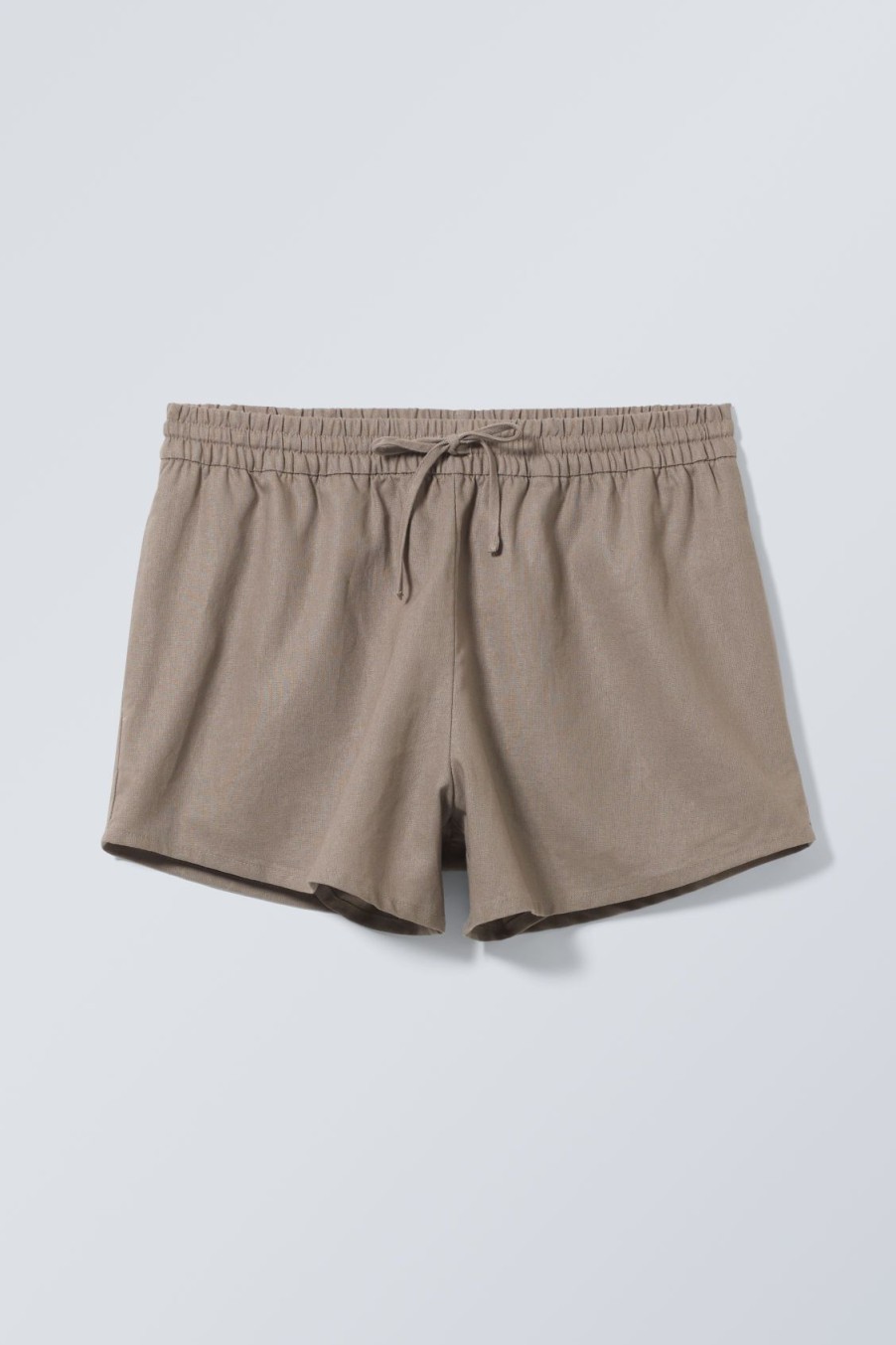 Online Weekday Tyler Linen Blend Shorts