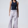 Online Weekday Duchess Low Loose Baggy Jeans