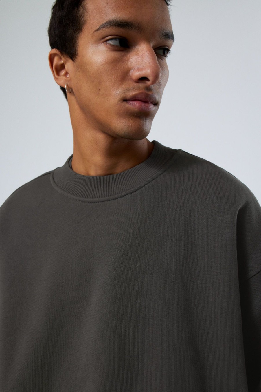 Online Weekday Boxy Heavyweight Terry Sweatshirt