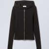 New Weekday Cut Tight Zip Hoodie