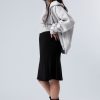 Clearance Weekday Knee-Length Pull-On Skirt