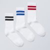 New Weekday 3-Pack Sport Striped Socks