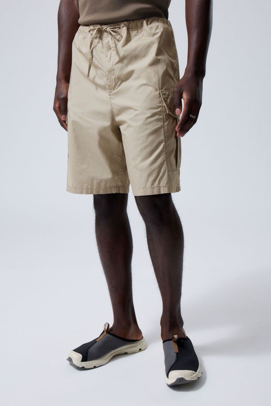 New Weekday Parachute Loose Cargo Shorts