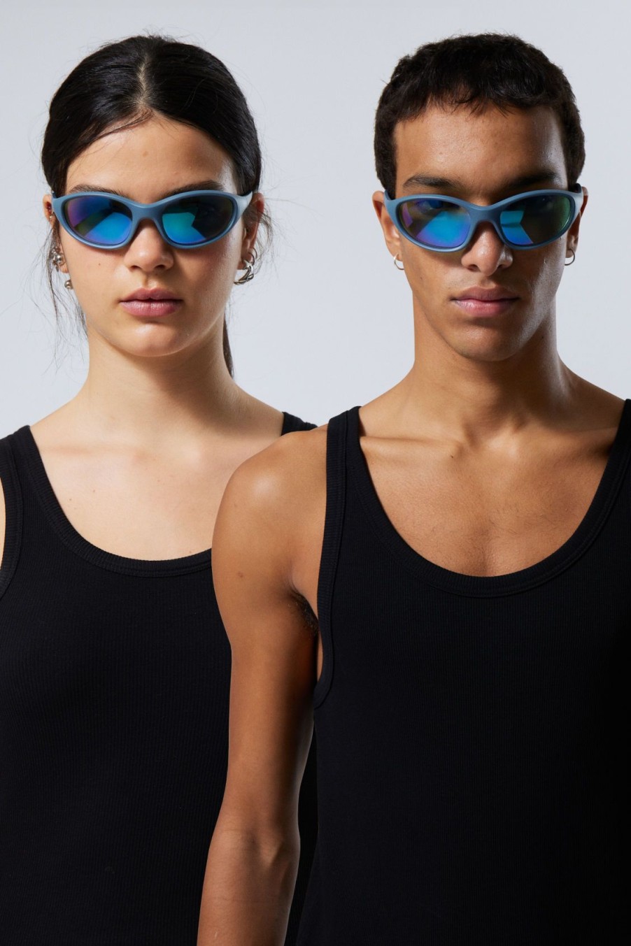 Online Weekday Sporty Oval Sunglasses