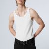 New Weekday Matheus Rib Tank Top