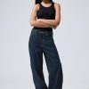 Clearance Weekday Rail Mid Loose Straight Jeans