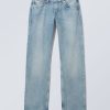 Hot Weekday Arrow Low Straight Jeans