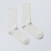 New Weekday Pond Ribbed Socks