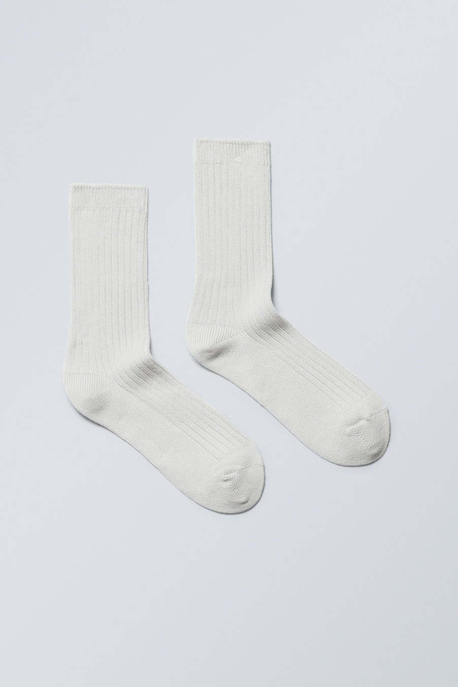 New Weekday Pond Ribbed Socks