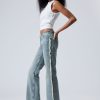 Wholesale Weekday Nova Slim Bootcut Frayed Jeans