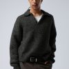 Best Weekday Bobby Relaxed Knitted Polo Sweater