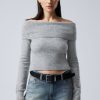 Wholesale Weekday Lolo Off Shoulder Sweater