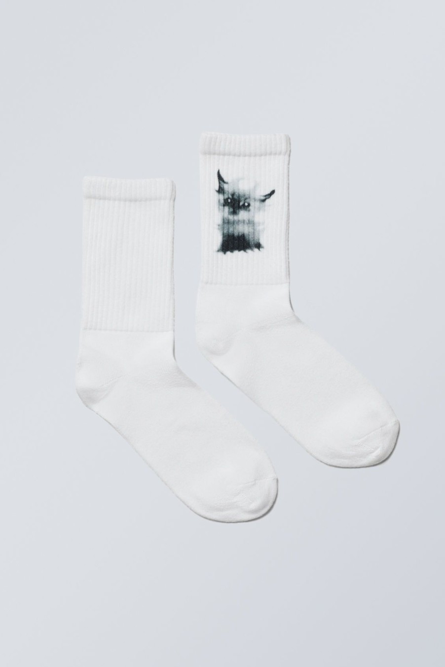 New Weekday Sport Printed Socks