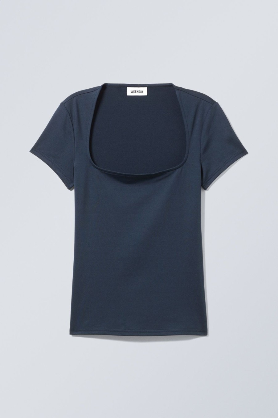 Hot Weekday Open Neck T-Shirt