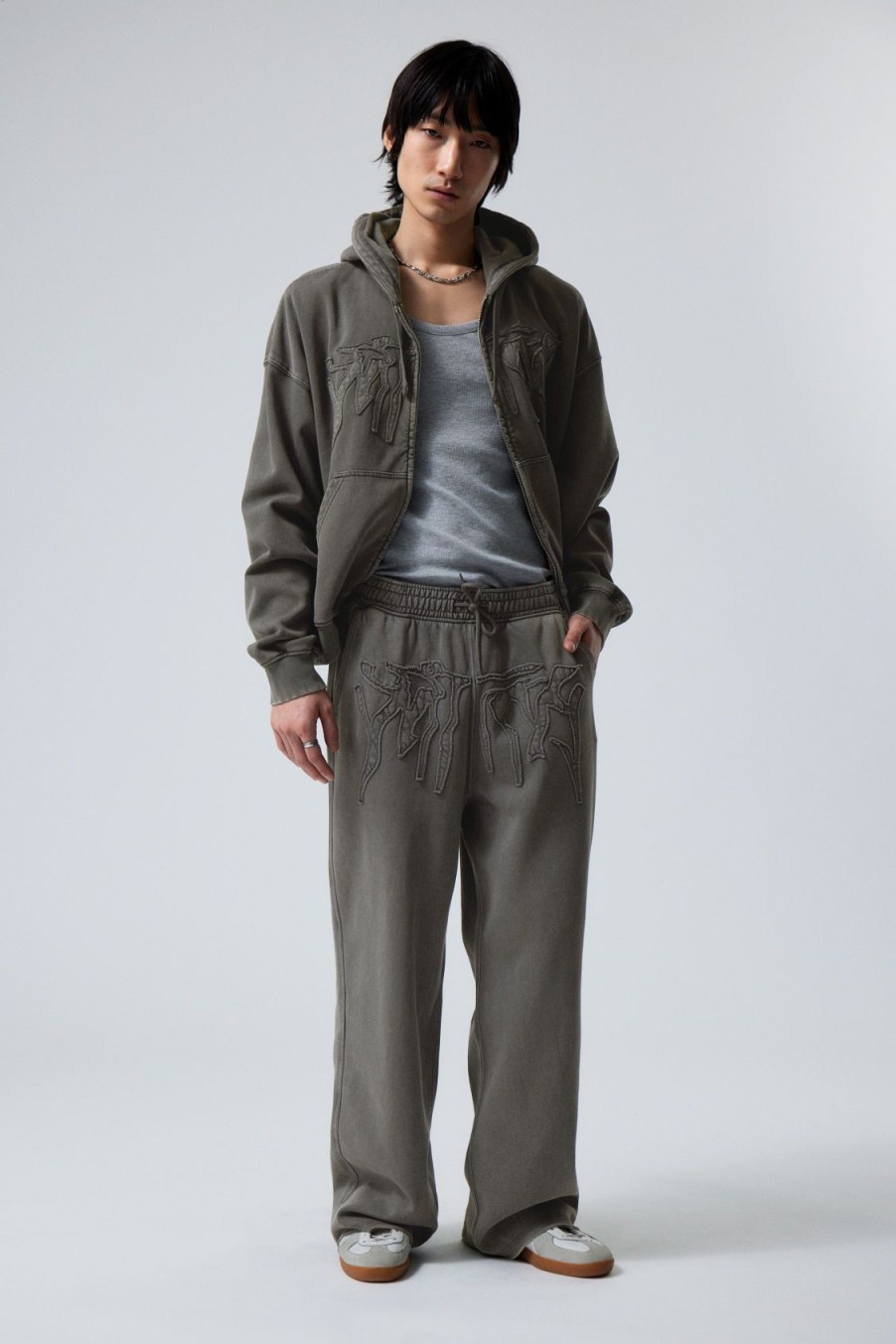 Clearance Weekday Astro Loose Graphic Sweatpants