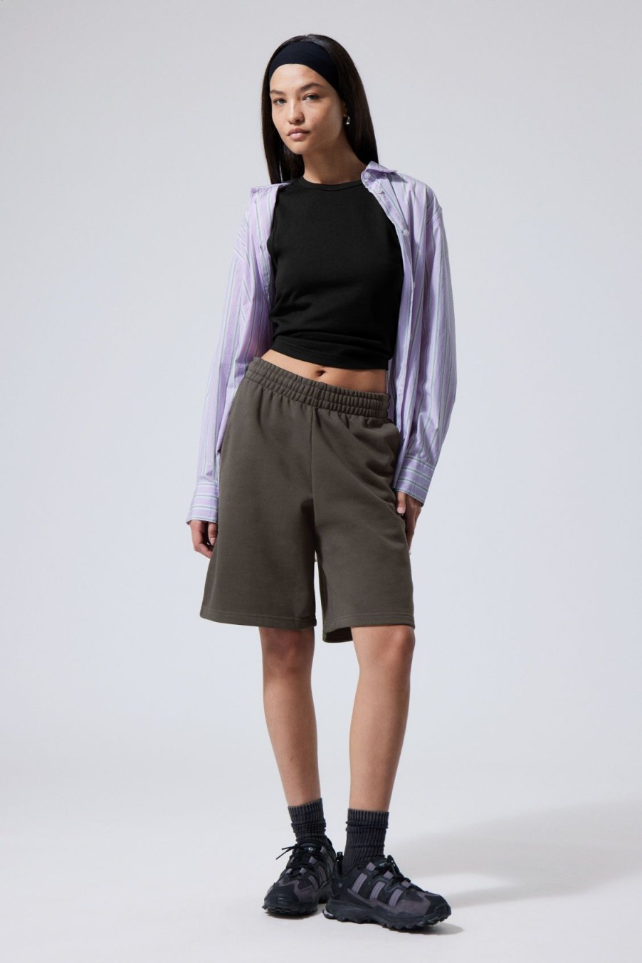 Online Weekday Loose Fit Terry Sweat-Shorts