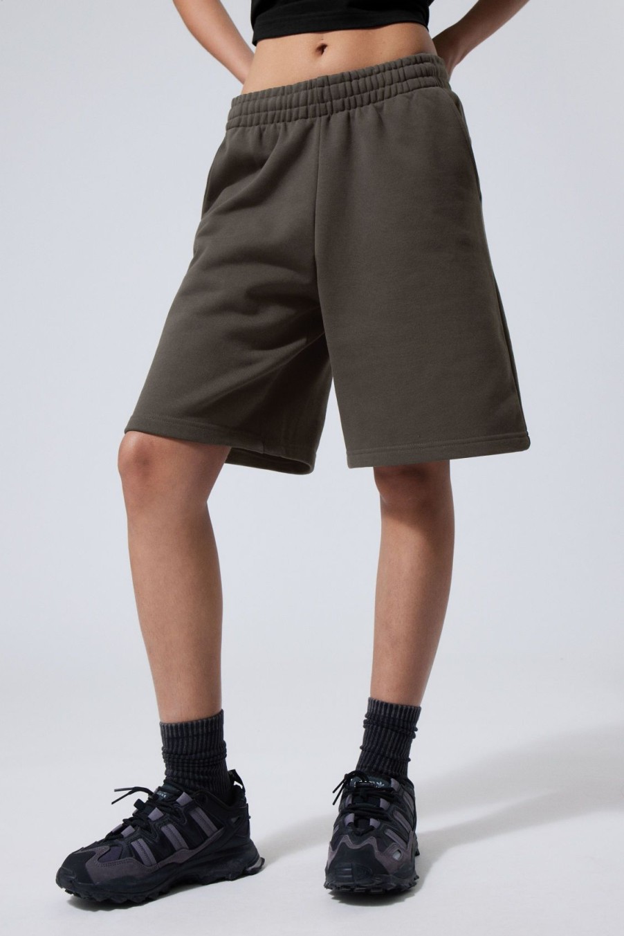 Online Weekday Loose Fit Terry Sweat-Shorts