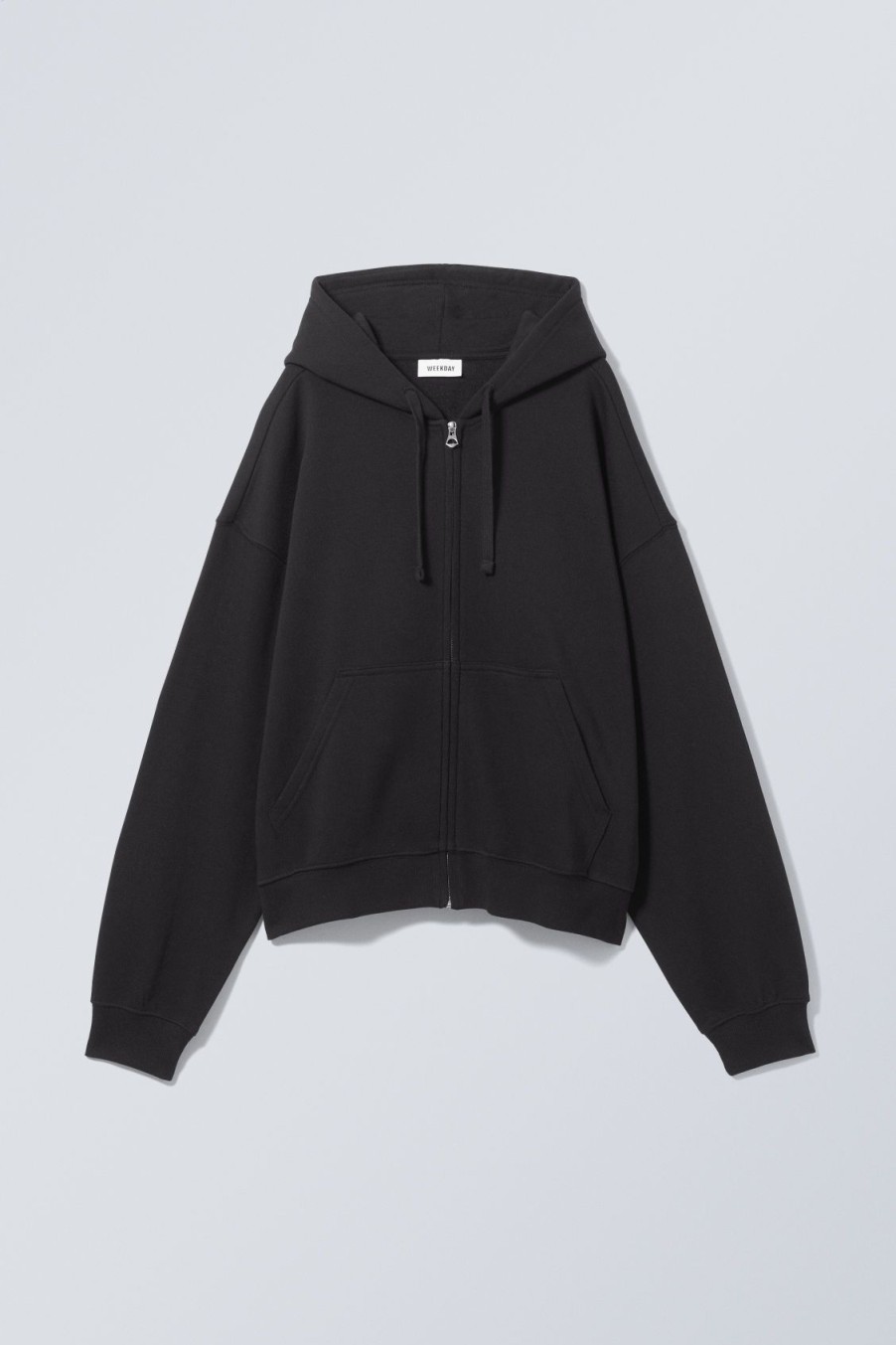 Online Weekday Boxy Midweight Zip Hoodie