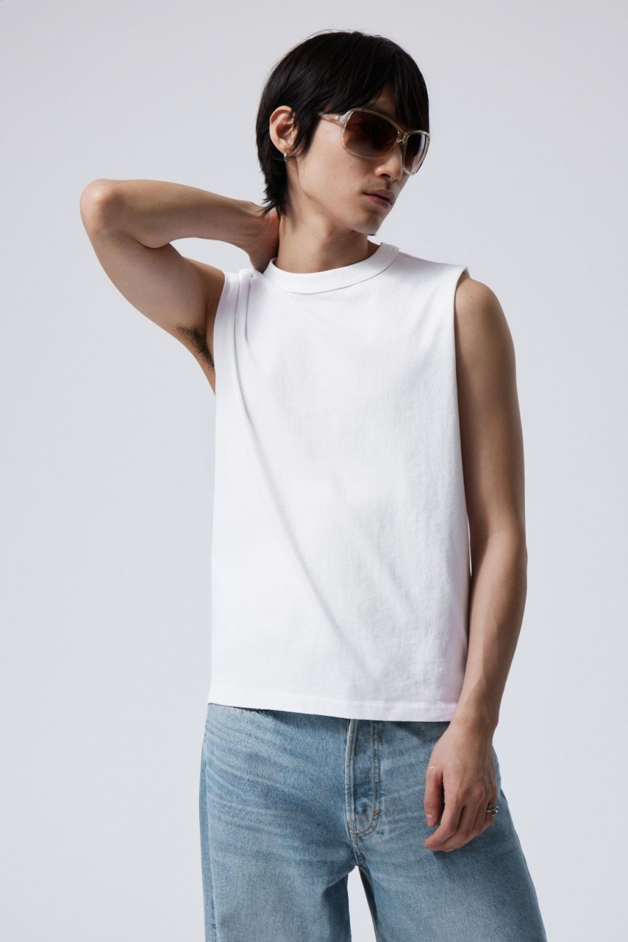 Clearance Weekday Boxy Washed Tank Top