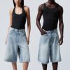 Clearance Weekday Astro Denim Loose Baggy Shorts