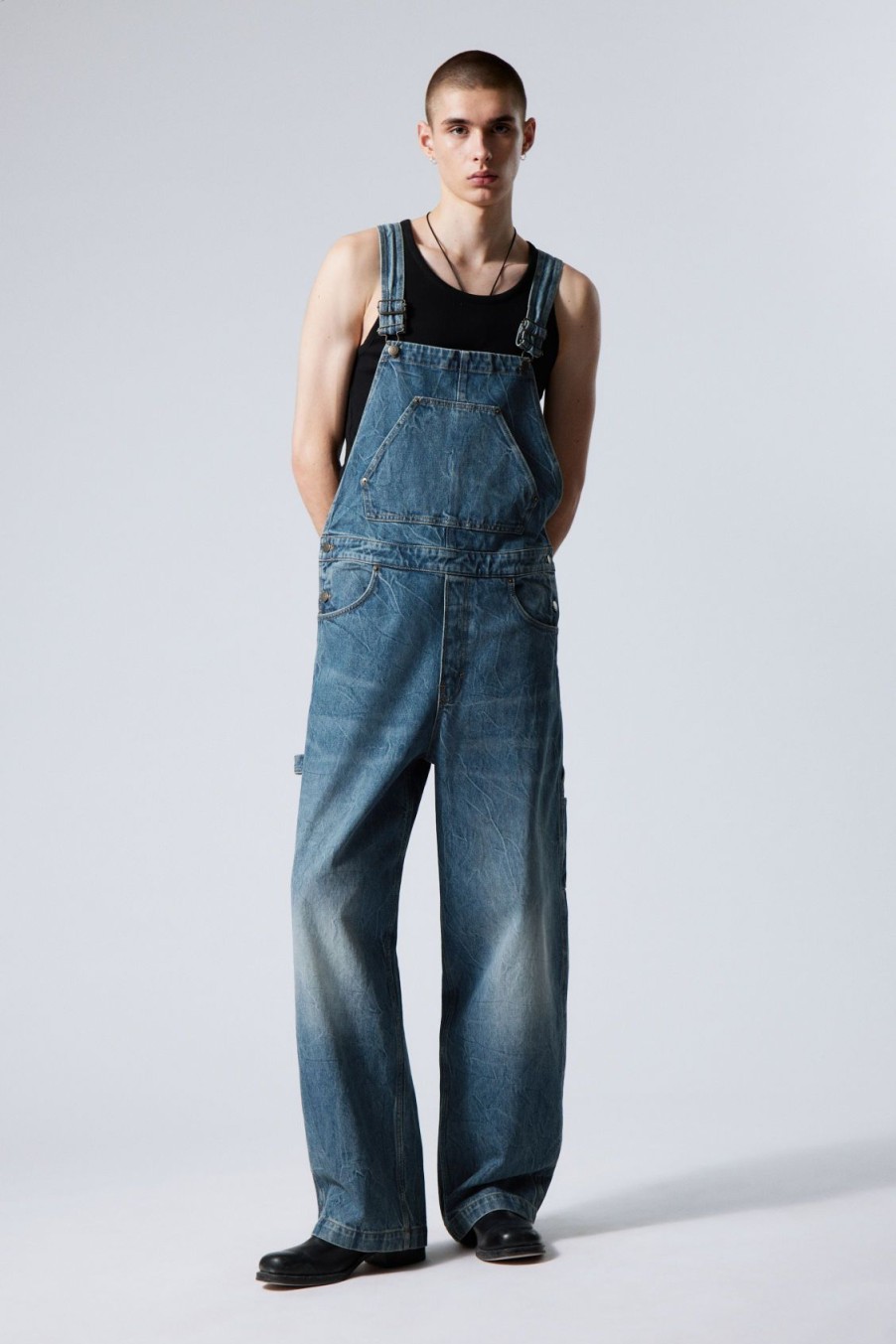 Best Weekday Astro Loose Fit Dungarees