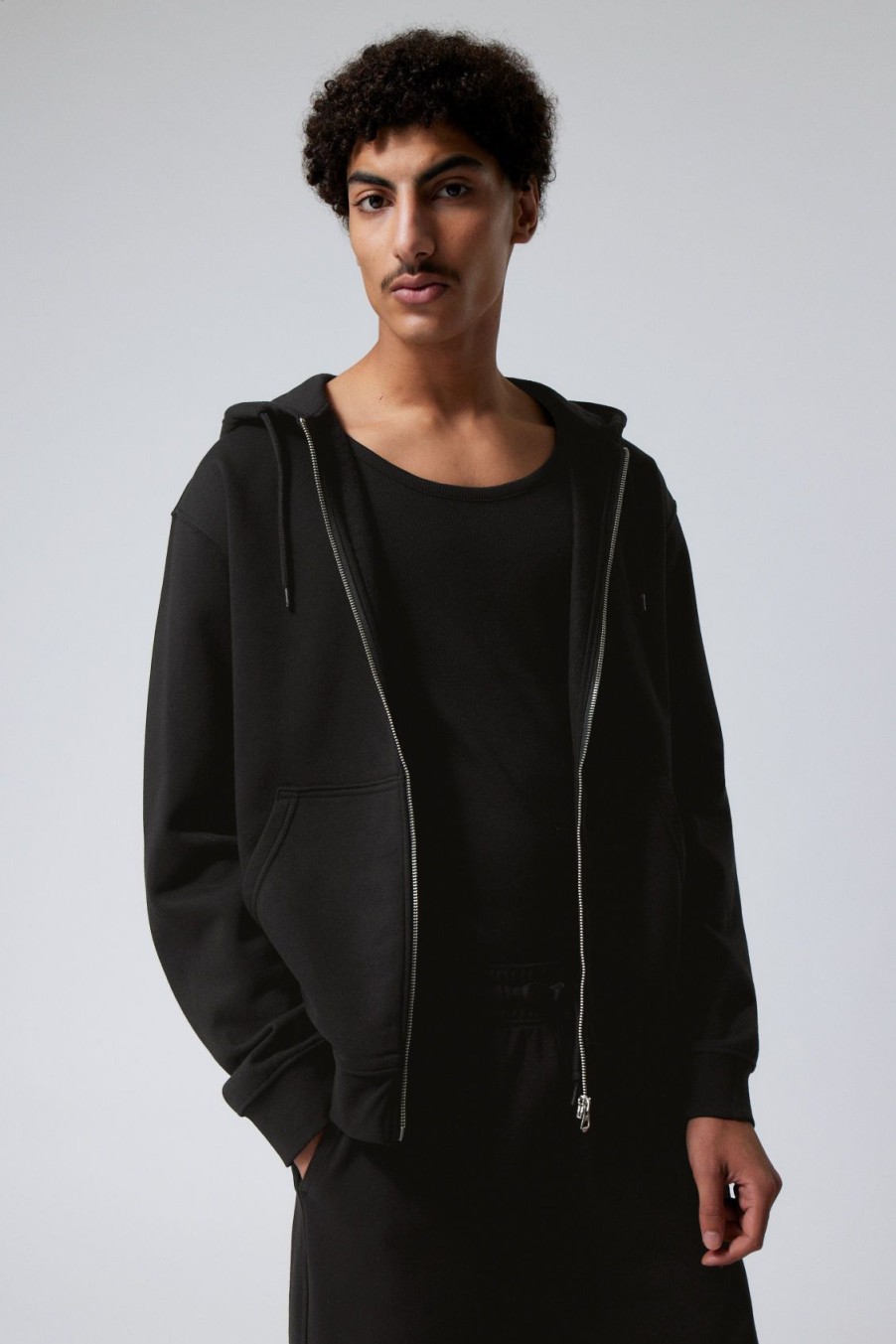 New Weekday Standard Midweight Zip Hoodie