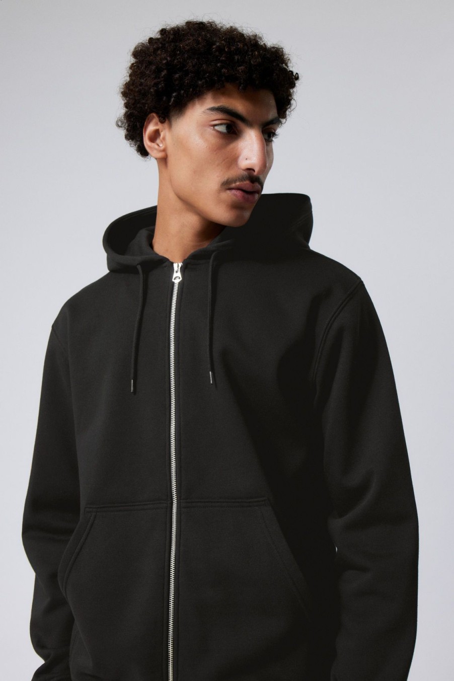 New Weekday Standard Midweight Zip Hoodie